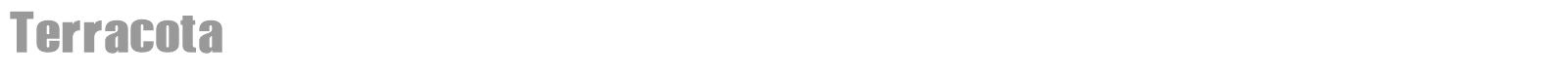 Terracota font preview